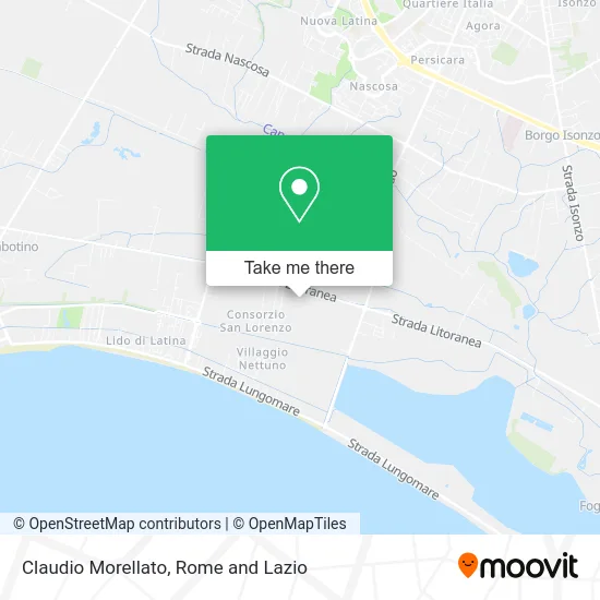 Claudio Morellato map