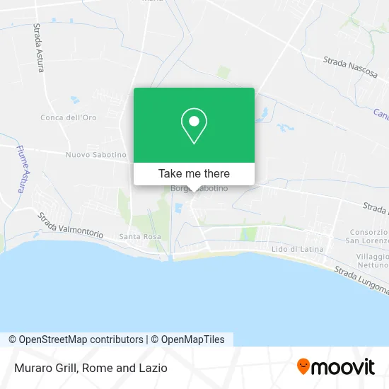 Muraro Grill map