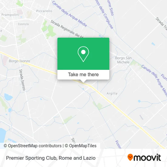 Premier Sporting Club map