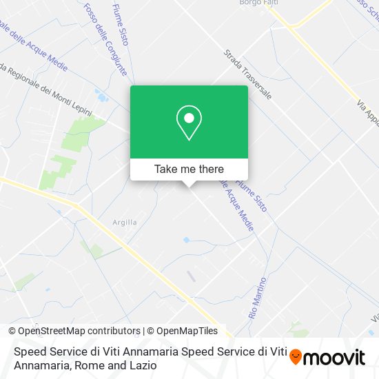 Speed Service di Viti Annamaria Speed Service di Viti Annamaria map