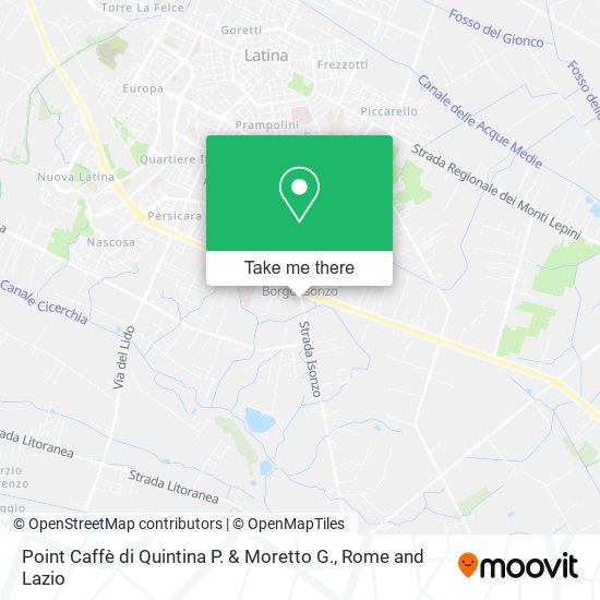 Point Caffè di Quintina P. & Moretto G. map