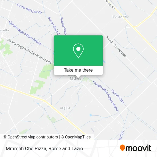 Mmmhh What a Pizza map