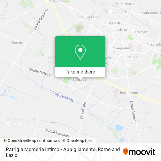 Patrigia Merceria Intimo - Abbigliamento map