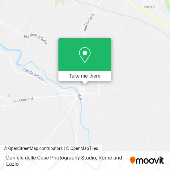 Daniele delle Cese Photography Studio map