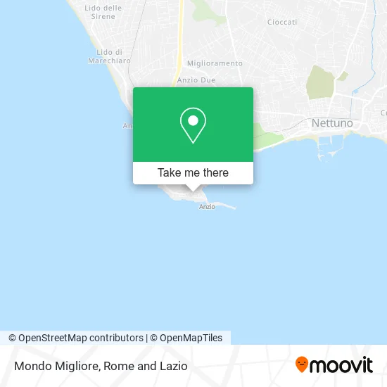 Mondo Migliore map