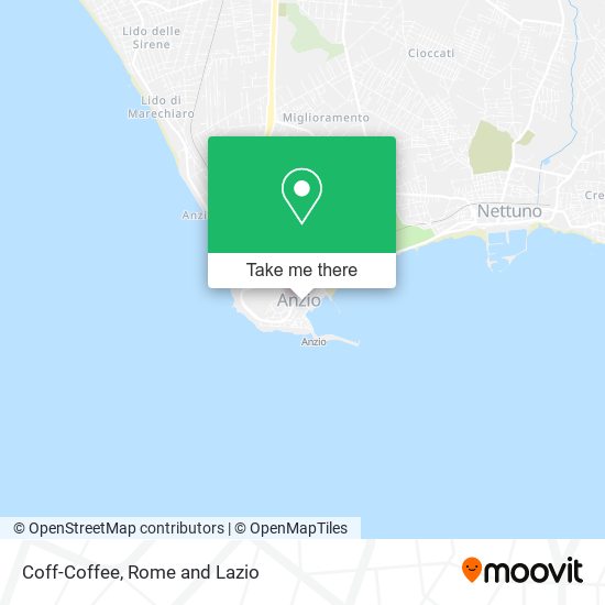 Coff-Coffee map