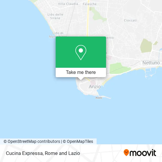 Cucina Expressa map