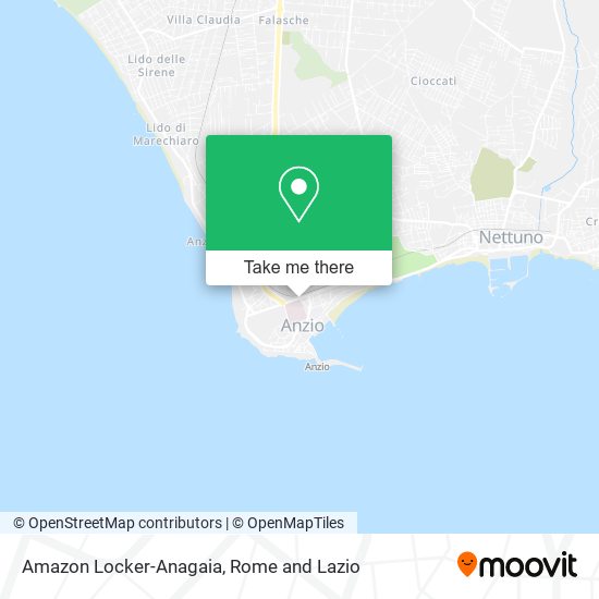 Amazon Locker-Anagaia map