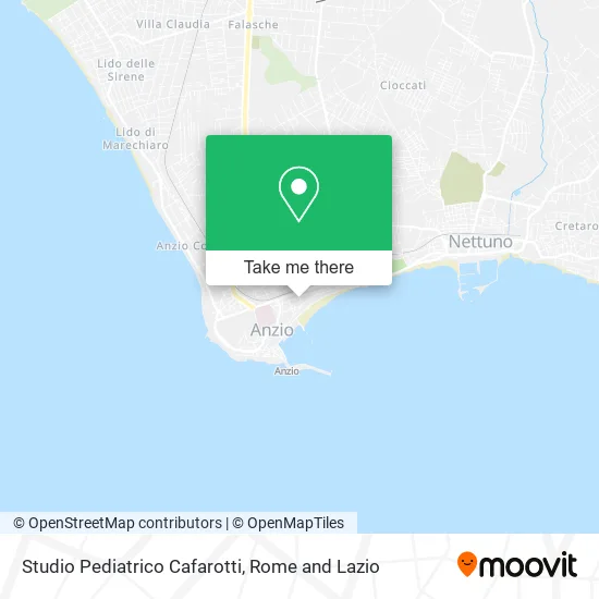 Cafarotti Pediatric Studio map