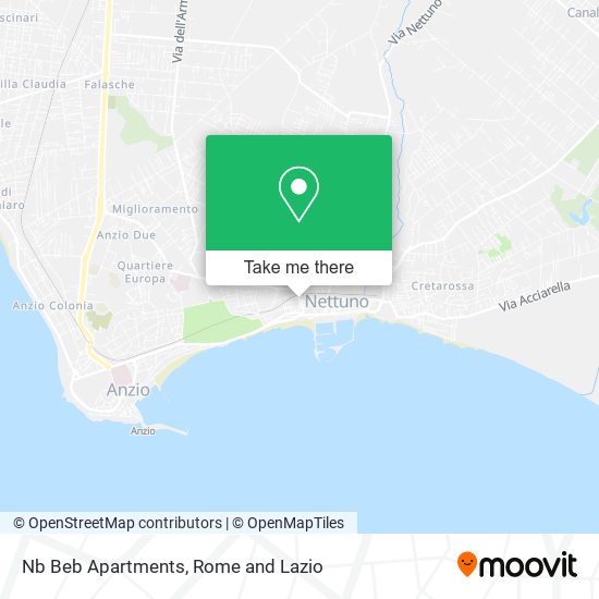 Nb Beb Apartments map