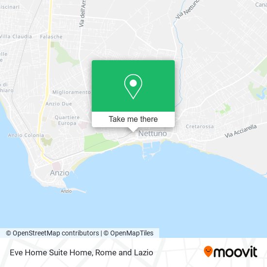 Eve Home Suite Home map