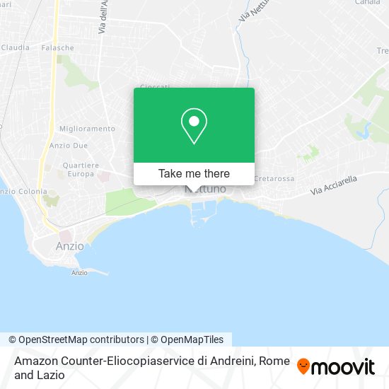 Amazon Counter-Eliocopiaservice di Andreini map