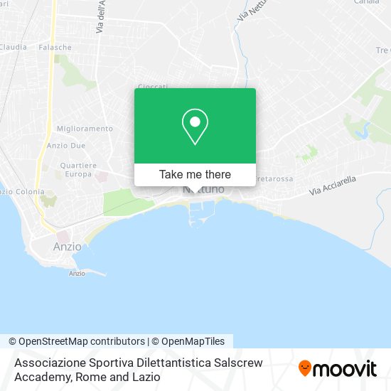 Associazione Sportiva Dilettantistica Salscrew Accademy map