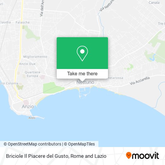 Briciole Il Piacere del Gusto map