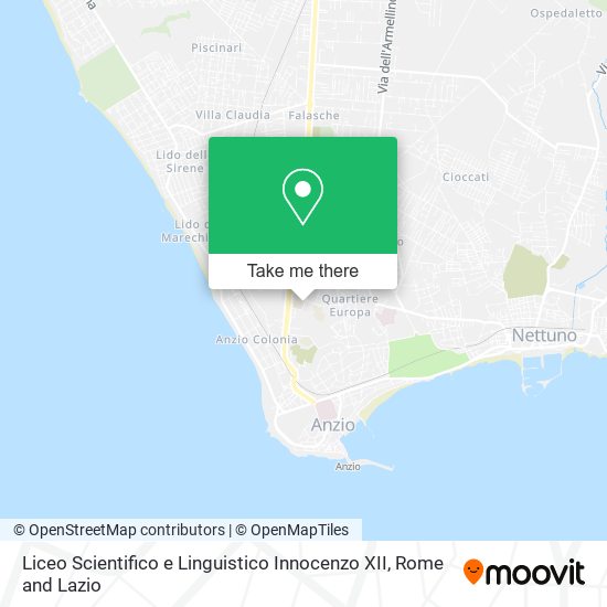 Liceo Scientifico e Linguistico Innocenzo XII map