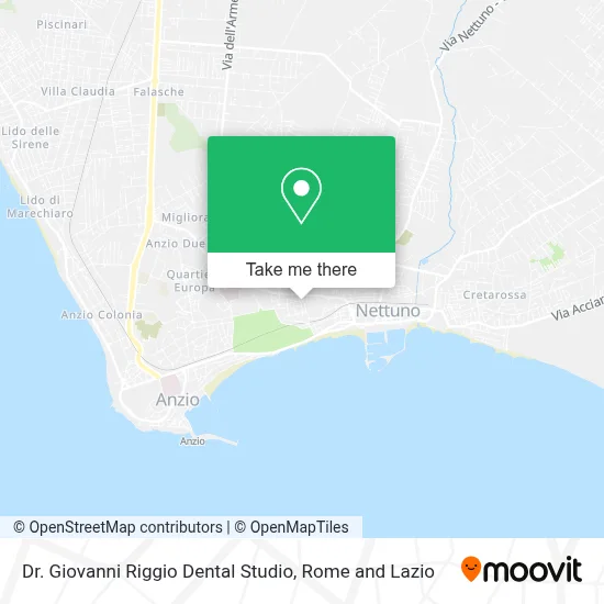 Dr. Giovanni Riggio Dental Studio map