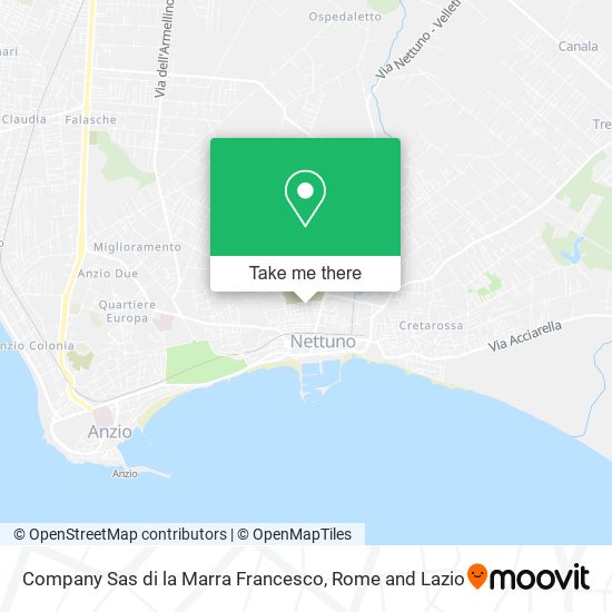 Company Sas di la Marra Francesco map