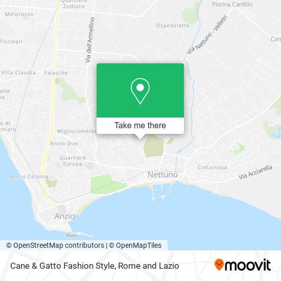 Cane & Gatto Fashion Style map