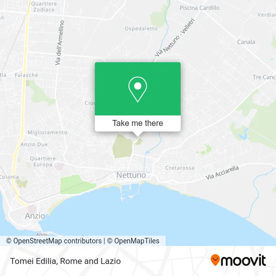 Tomei Construction map