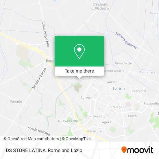 DS STORE LATINA map