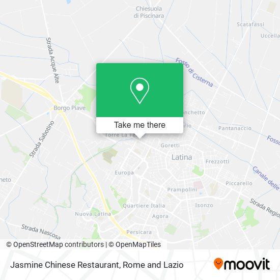 Jasmine Chinese Restaurant map