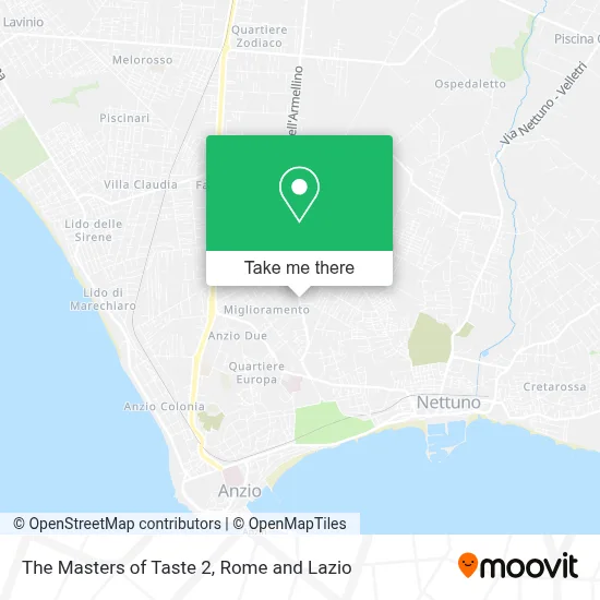 The Masters of Taste 2 map