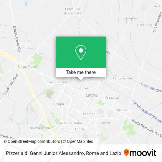 Pizzeria di Genni Junior Alessandro map