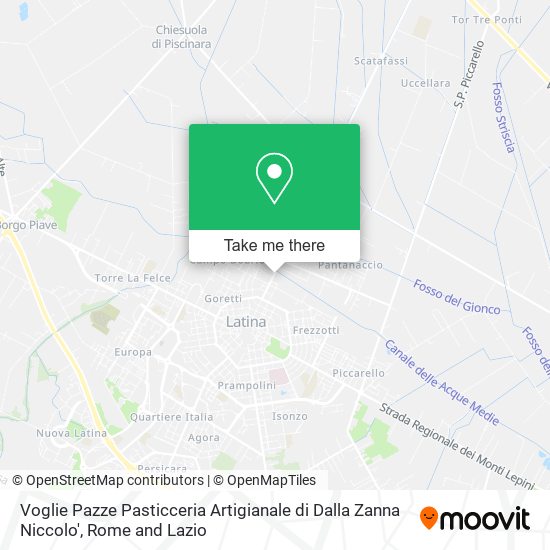Voglie Pazze Pasticceria Artigianale di Dalla Zanna Niccolo' map
