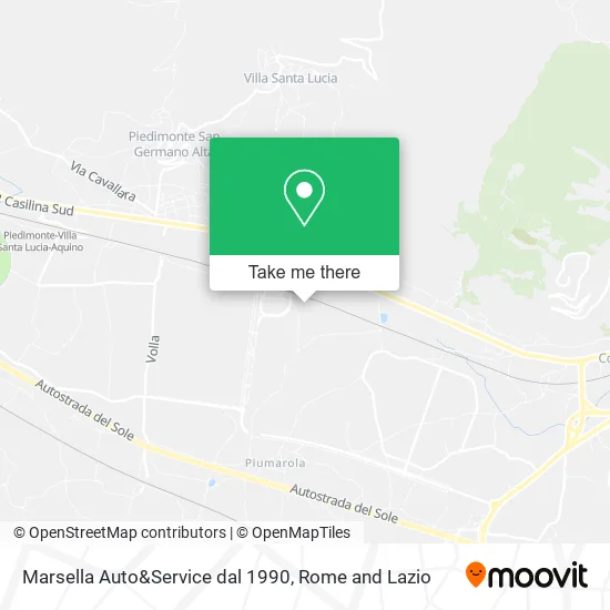 Marsella Auto&Service dal 1990 map