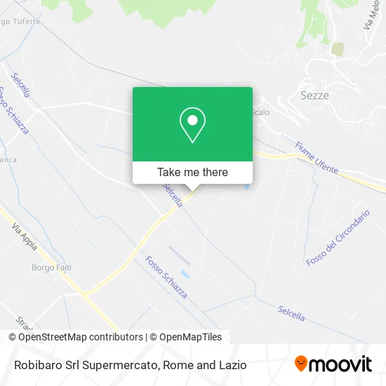 Robibaro Srl Supermarket map
