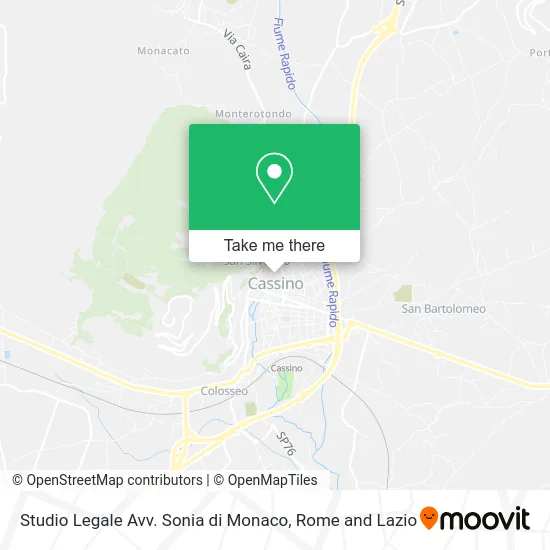 Sonia di Monaco Legal Studio map