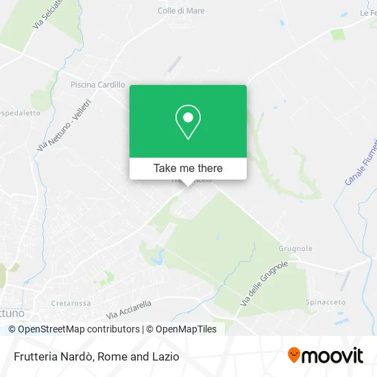 Fruit Shop Nardò map