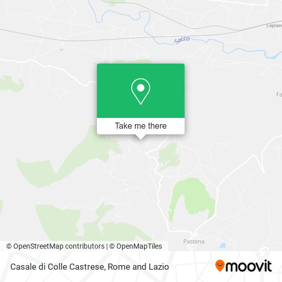 Casale di Colle Castrese map