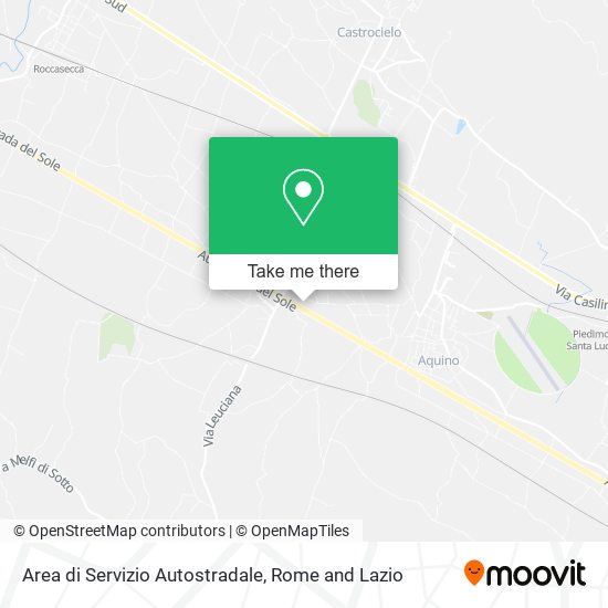 Area di Servizio Autostradale map