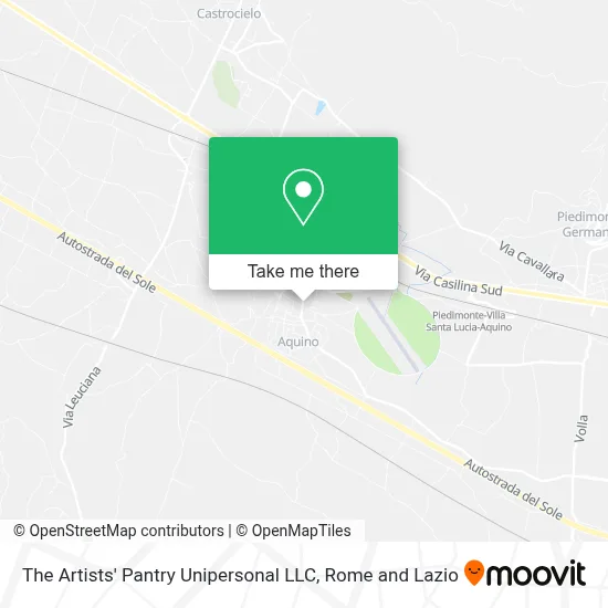 The Artists' Pantry Unipersonal LLC map