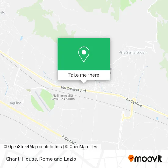Shanti House map
