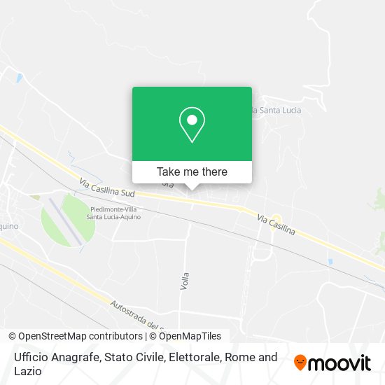 Ufficio Anagrafe, Stato Civile, Elettorale map