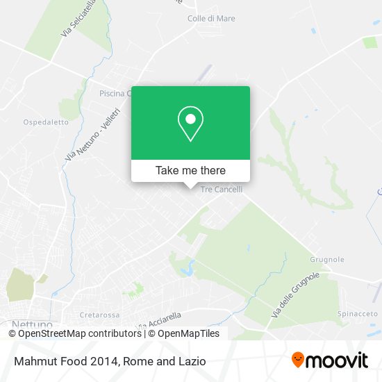 Mahmut Food 2014 map