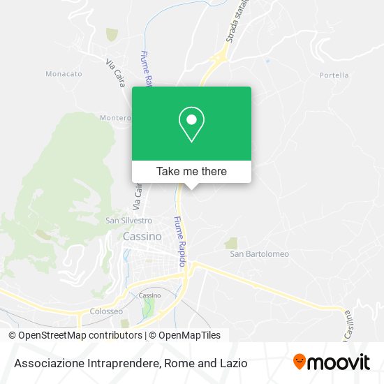 Associazione Intraprendere map