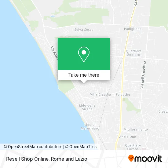 Resell Shop Online map