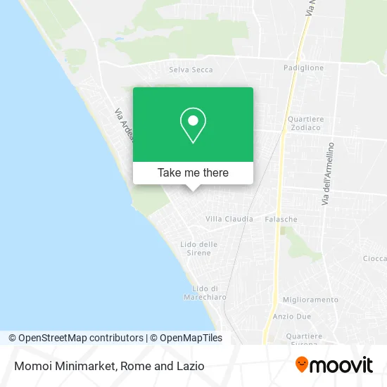 Momoi Minimarket map