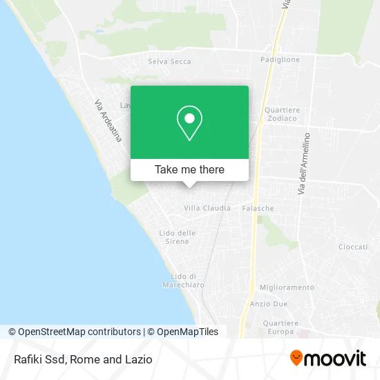 Rafiki Sports Club map