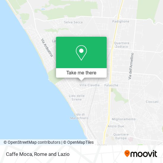 Caffe Moca map