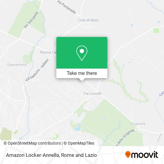 Amazon Locker-Annella map