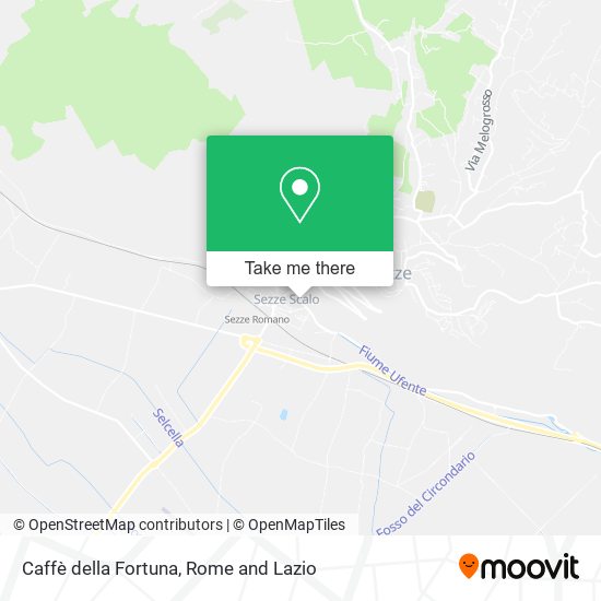 Caffè della Fortuna map