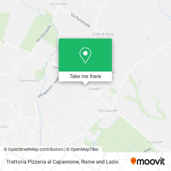 Trattoria Pizzeria al Capannone map