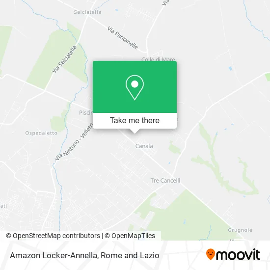 Amazon Locker-Annella map