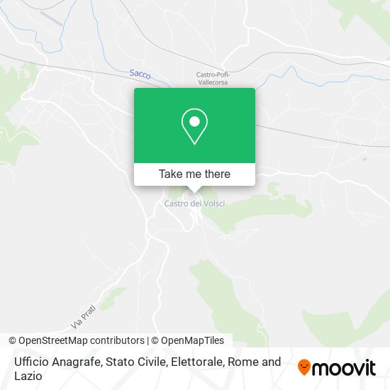 Ufficio Anagrafe, Stato Civile, Elettorale map
