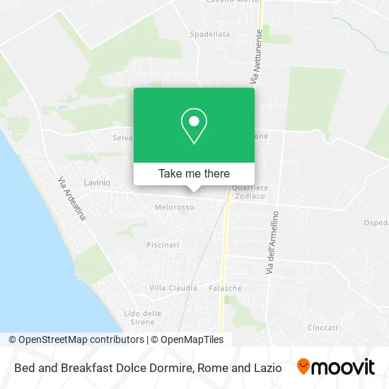 Dolce Dormire Bed and Breakfast map