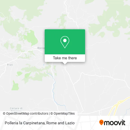 La Carpinetana Poultry Shop map